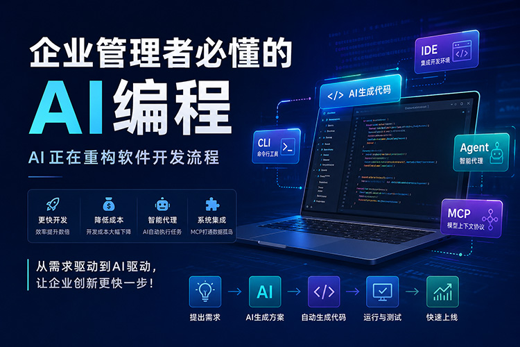 企业管理者必懂的AI编程：为什么AI正在重构软件开发流程？